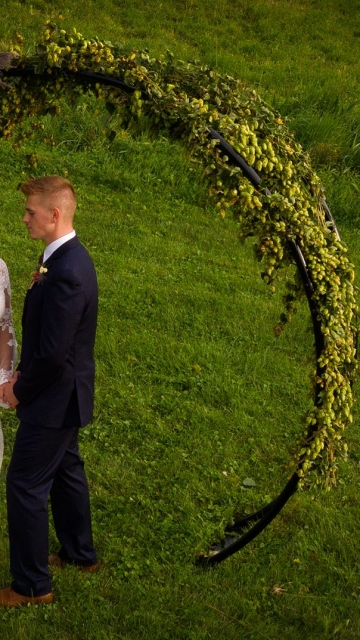 At the Alter close