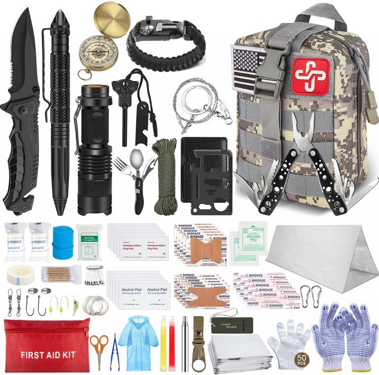 152Pcs Emergency Survival Kit