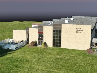 Image of a 3D Photogrammetry Church
