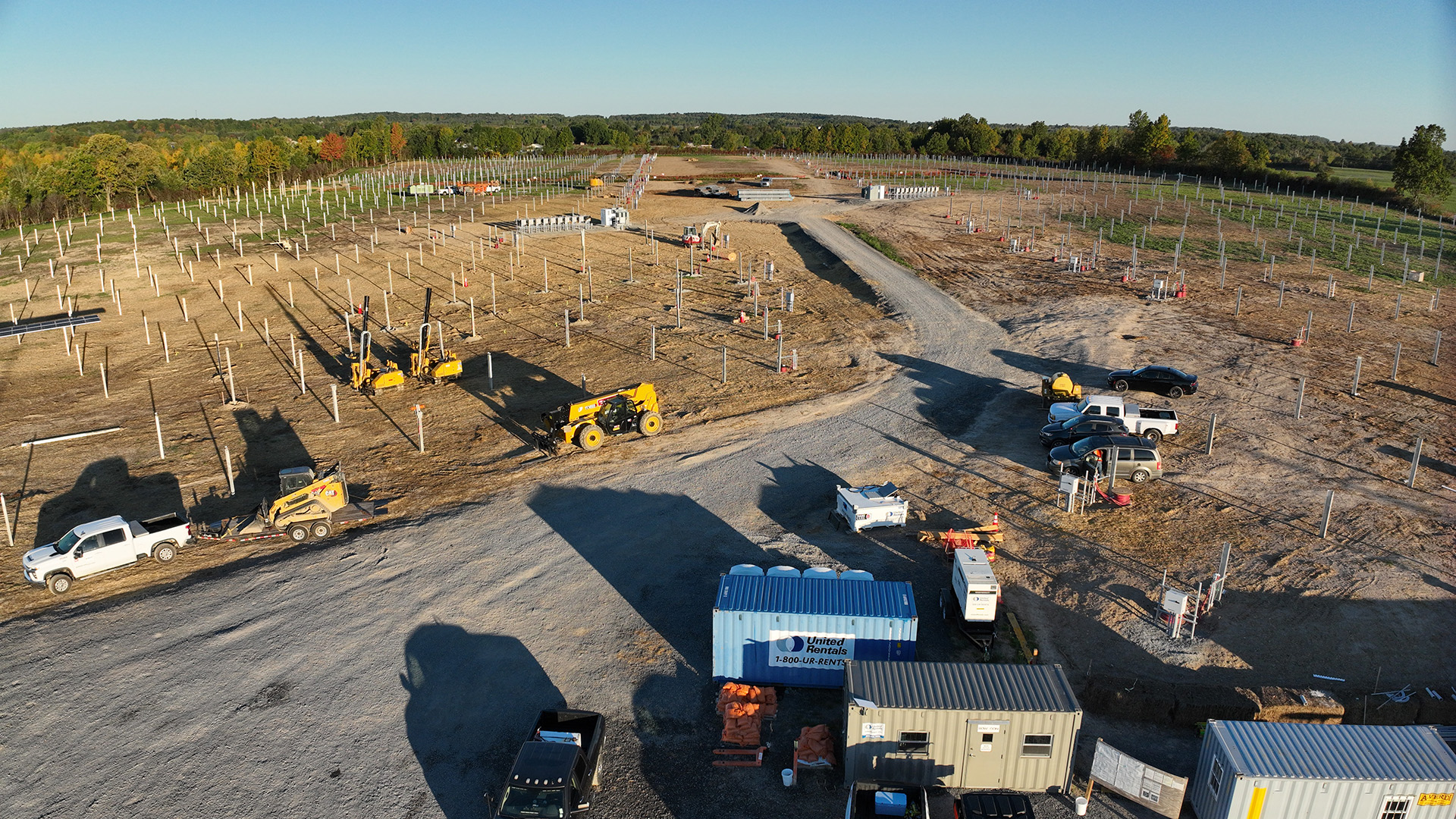 Construction Progress and Stockpile Monitoring