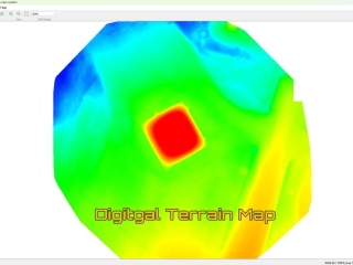 Digital Terrain Model Image