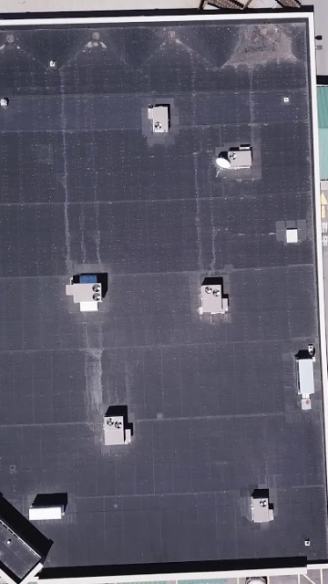 example video of Birds-eye view rising straight up.